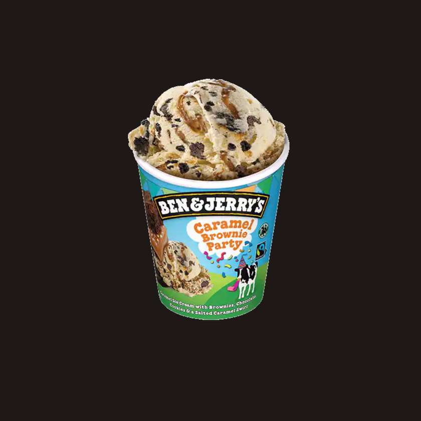 Ben & Jerry's Cookie caramel brownie party 465g