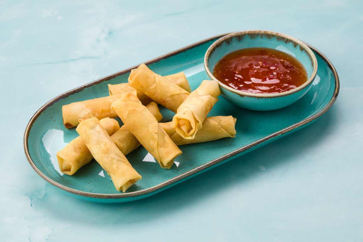 Springrolls with vegetables