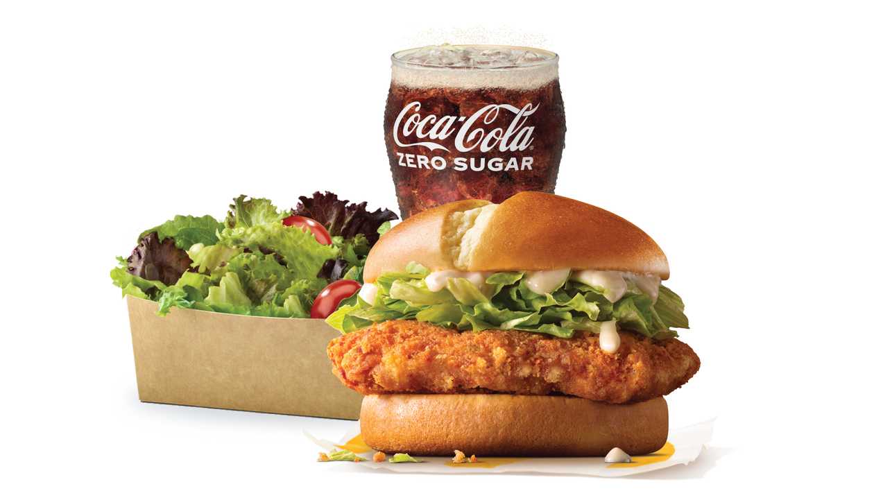 McCrispy Original with Salad