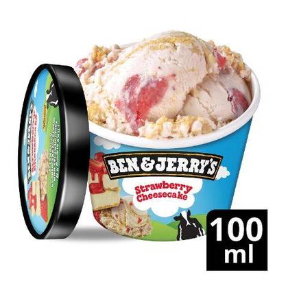 Gelado Ben & Jerry's Strawberry Cheesecake 100ml