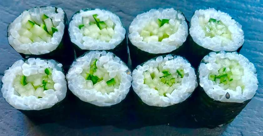 Cucumber Hosomaki (8 Pieces)
