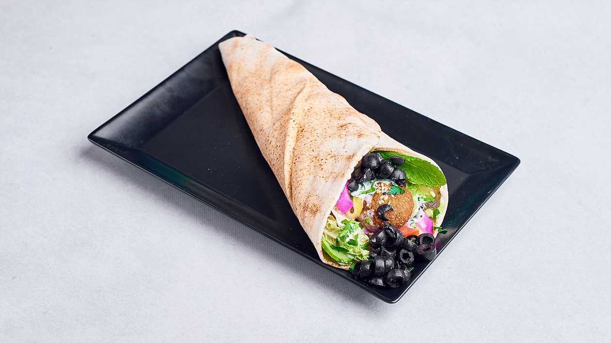 Falafel z Oliwkami