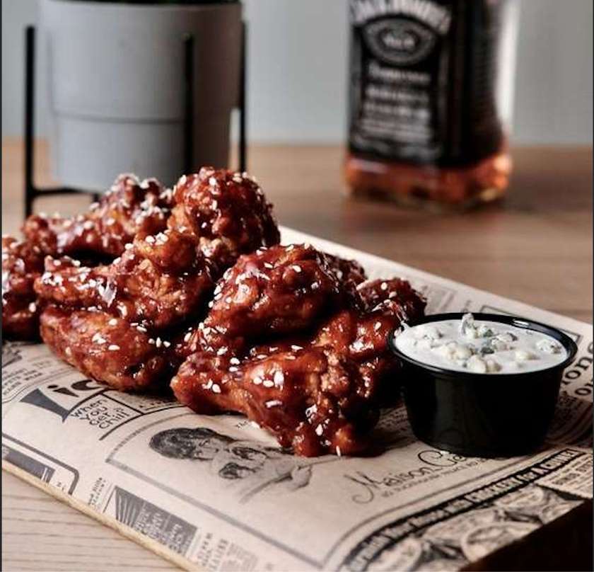 Teriyaki chicken wings