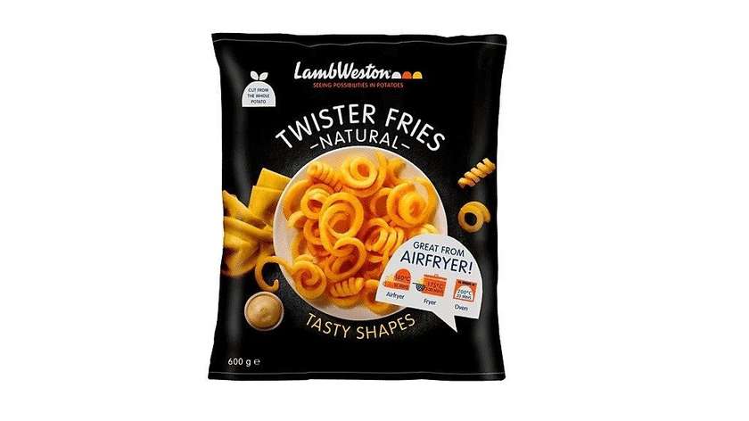 LambWeston Twister Fries, Air Fryer, 600g