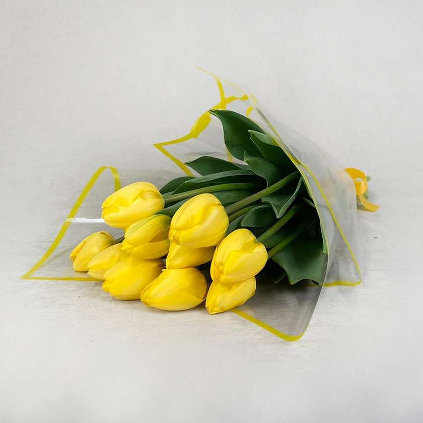 Yellow tulips 10pc