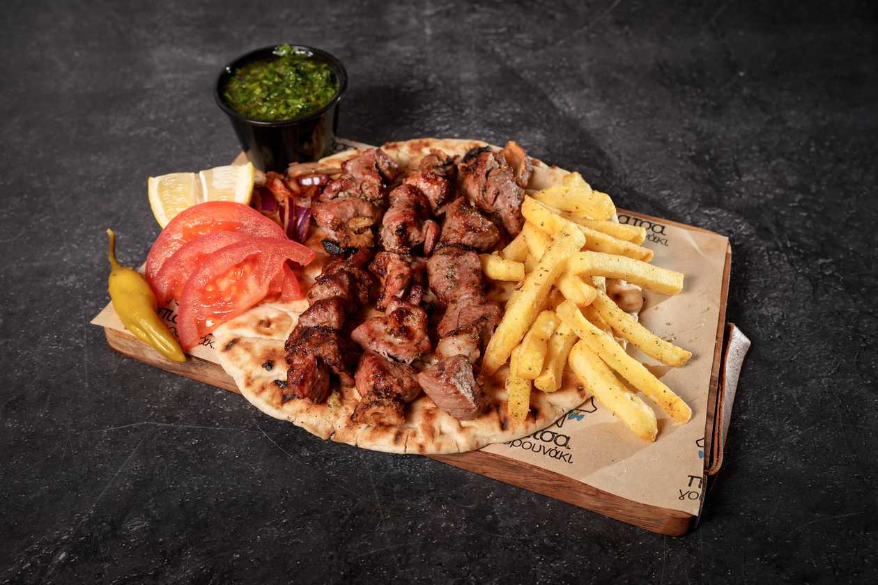 Lamb Souvlaki Portion