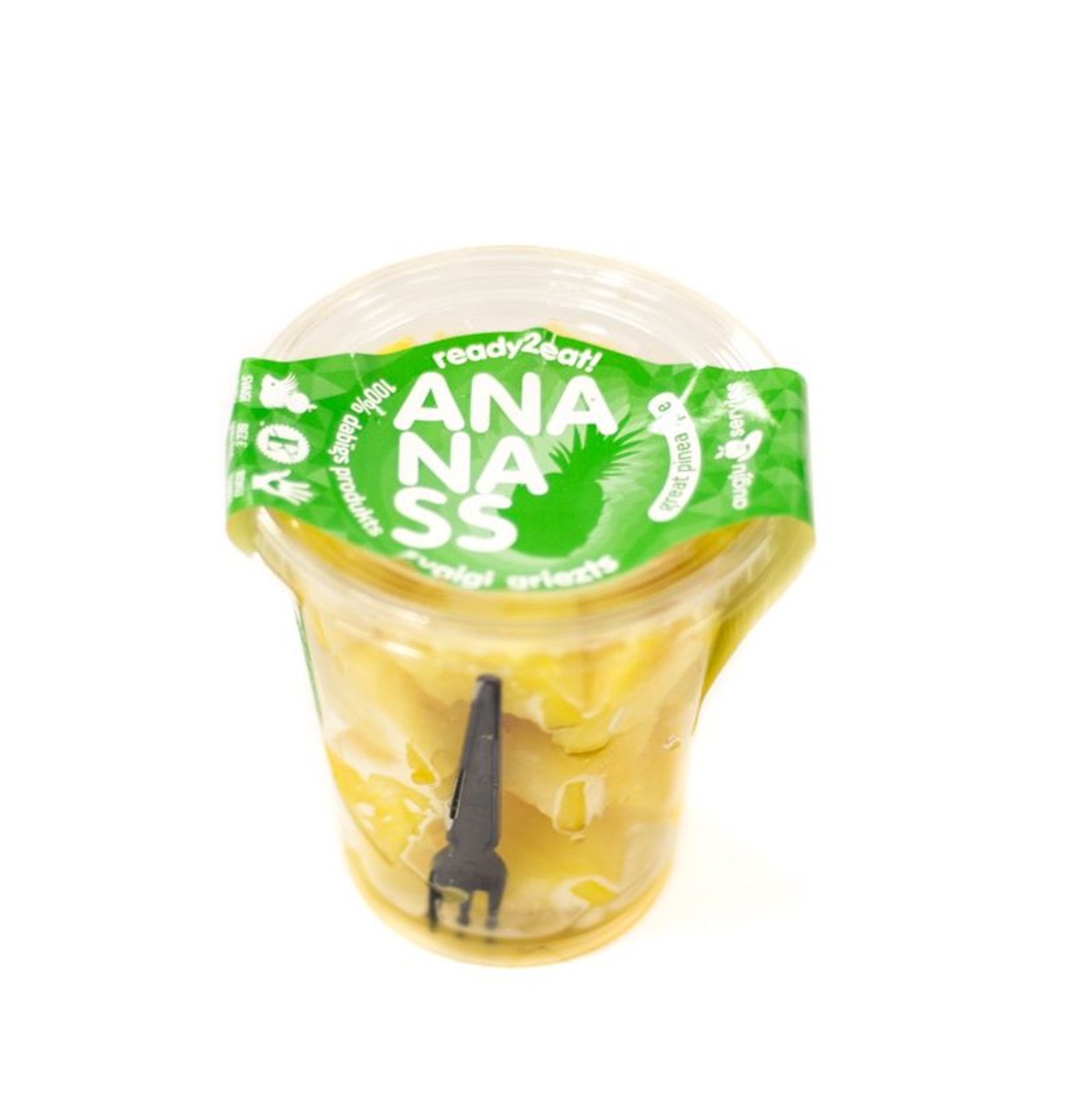 Ananāss svaigi griezts, glāzītē, ready2eat, Kostarika, 250 g (termiņa atlaide)