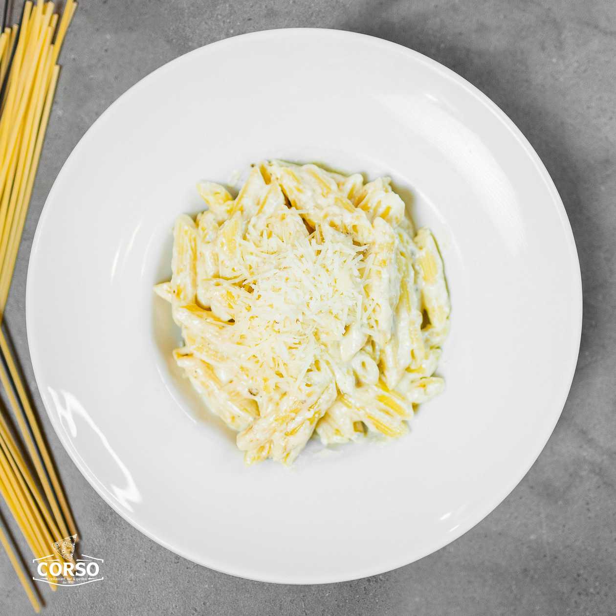 Penne quattro formaggi