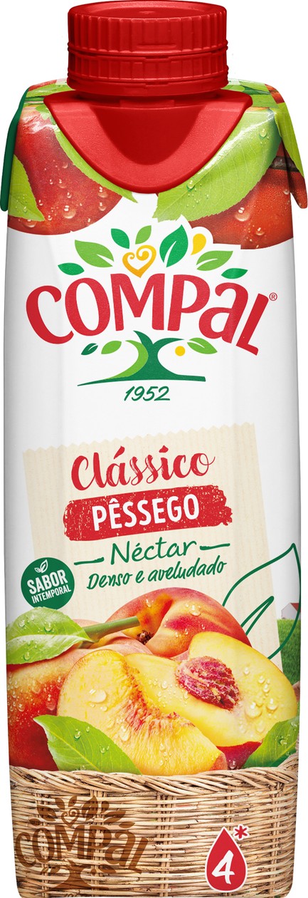 Compal Clássico Néctar Pêssego 30 cl