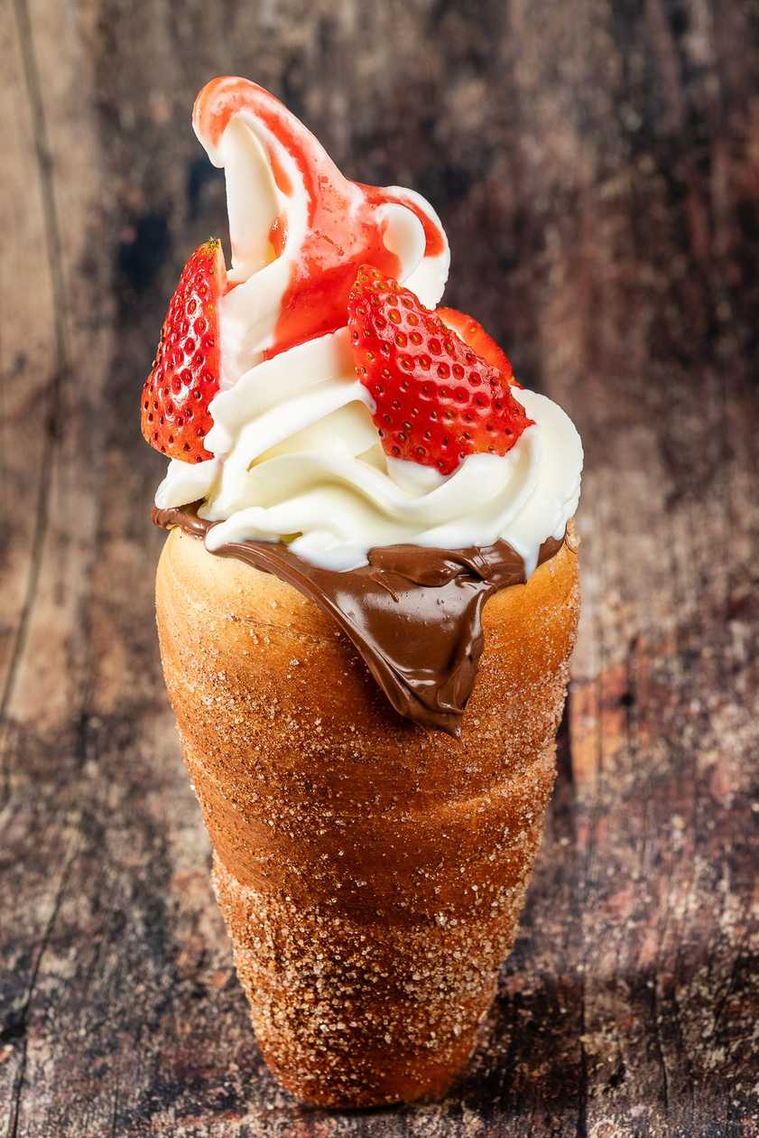 Strawberry nutella
