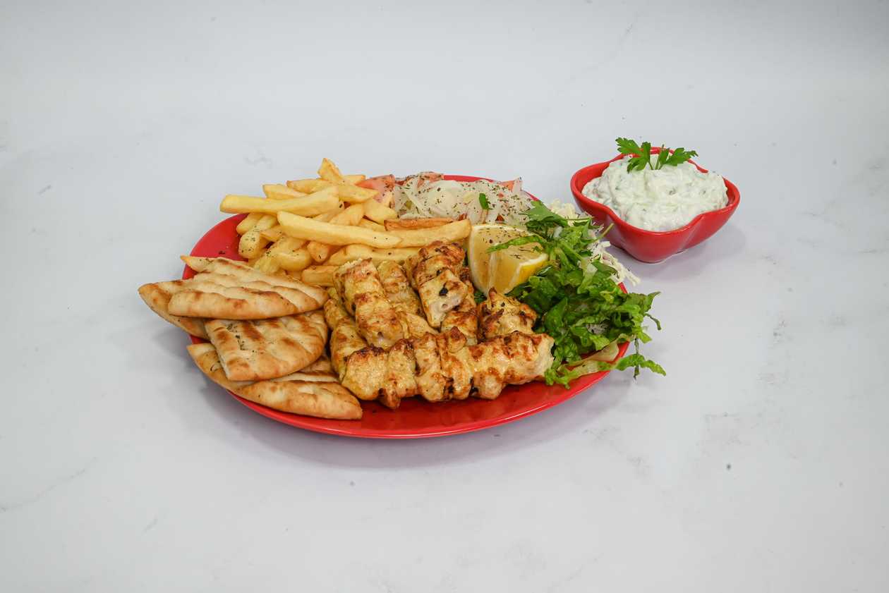 Chicken Souvlaki Portion