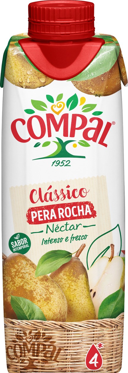 Compal Clássico Néctar Pêra Rocha 30 cl