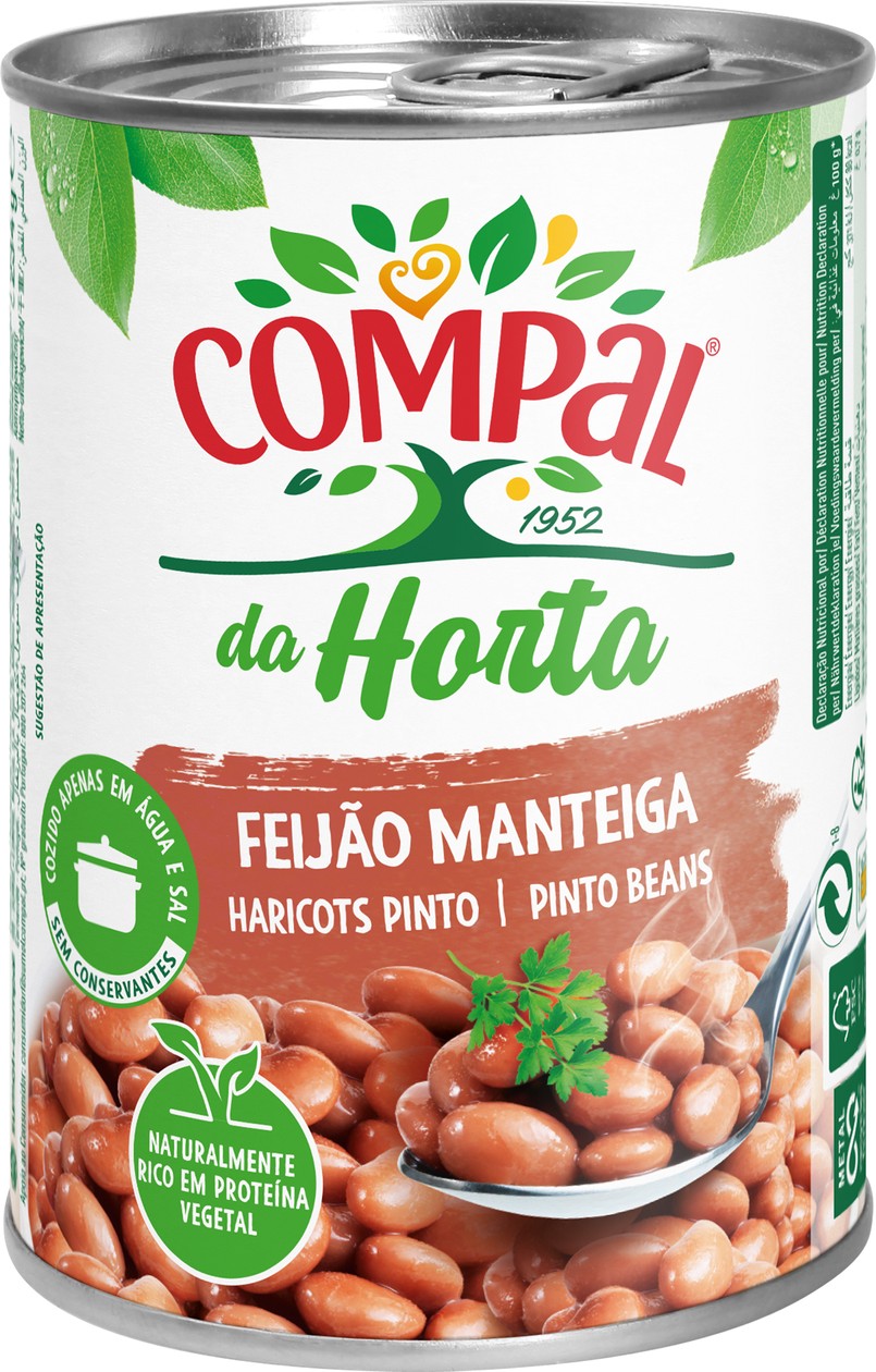 Feijão Manteiga Compal 410 gr
