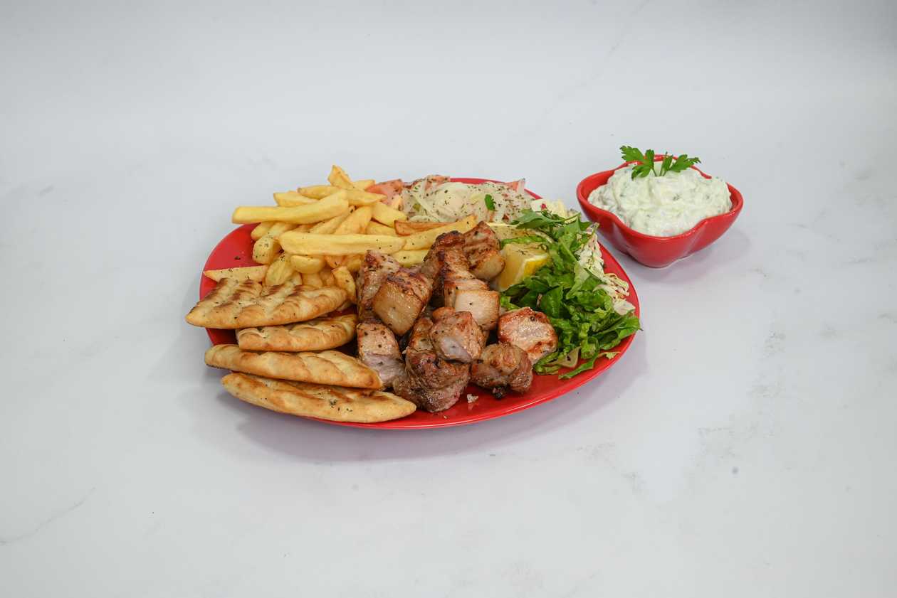 Pork Souvlaki Portion