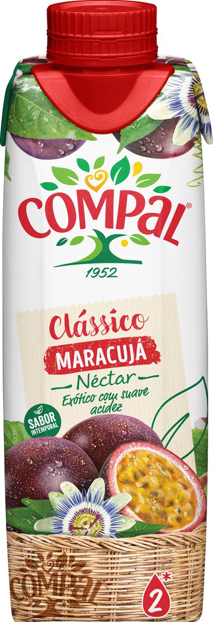 Compal Clássico Néctar Maracujá 30 cl