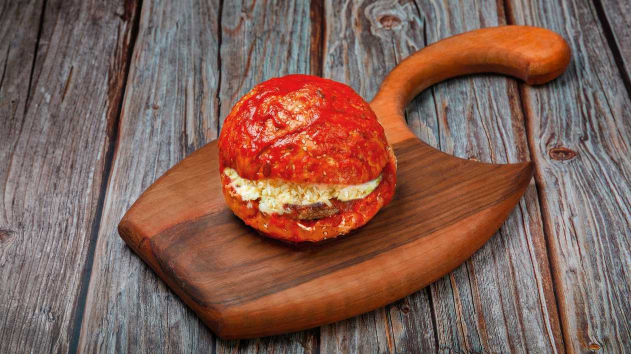 İslak Burger (Pendirli)