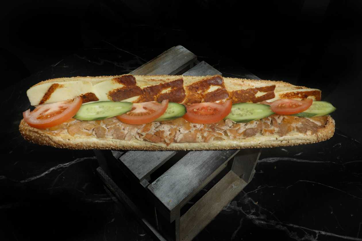 Roast And Halloumi Sandwich Gigas