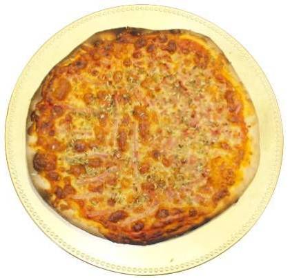 Cheese and Ham Pizza