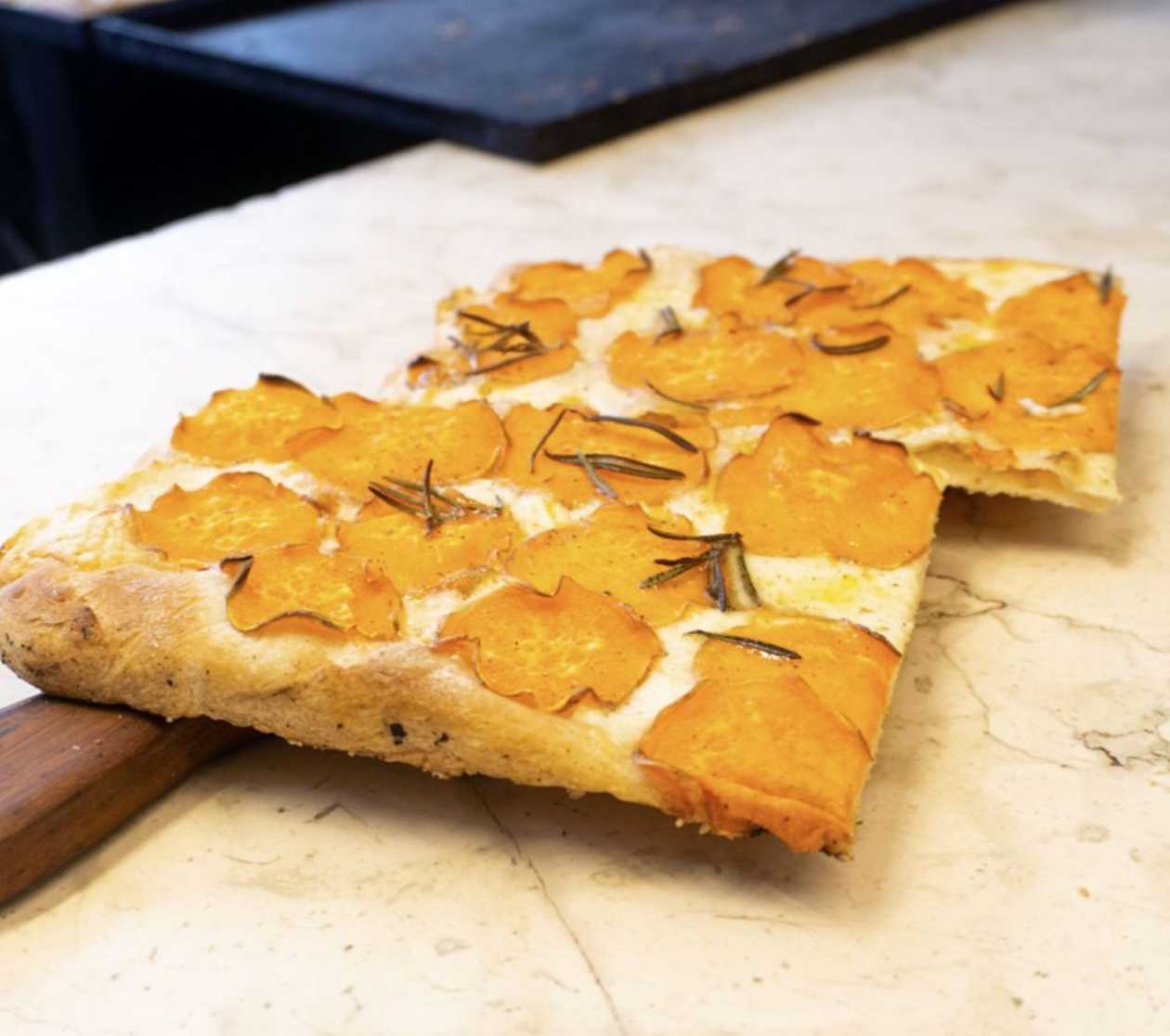 Pizza de Patata Dolce