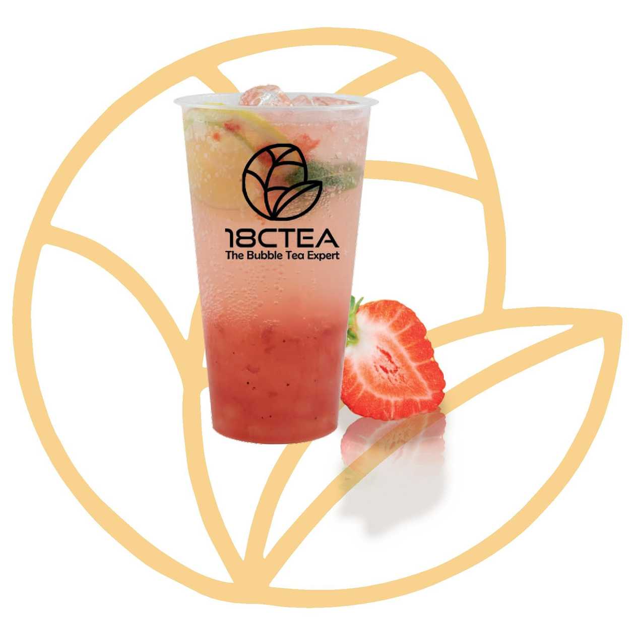Strawberry soda