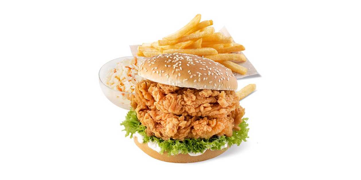Zinger Burger Podwójny Menu