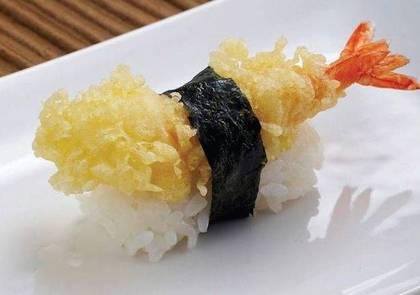 B10. Nigiri Shirimps Tempura