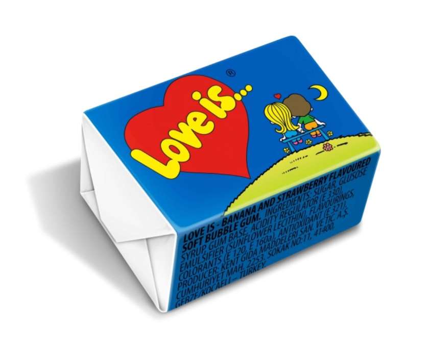Chewing gum LOVE IS (MIX), 4,2g