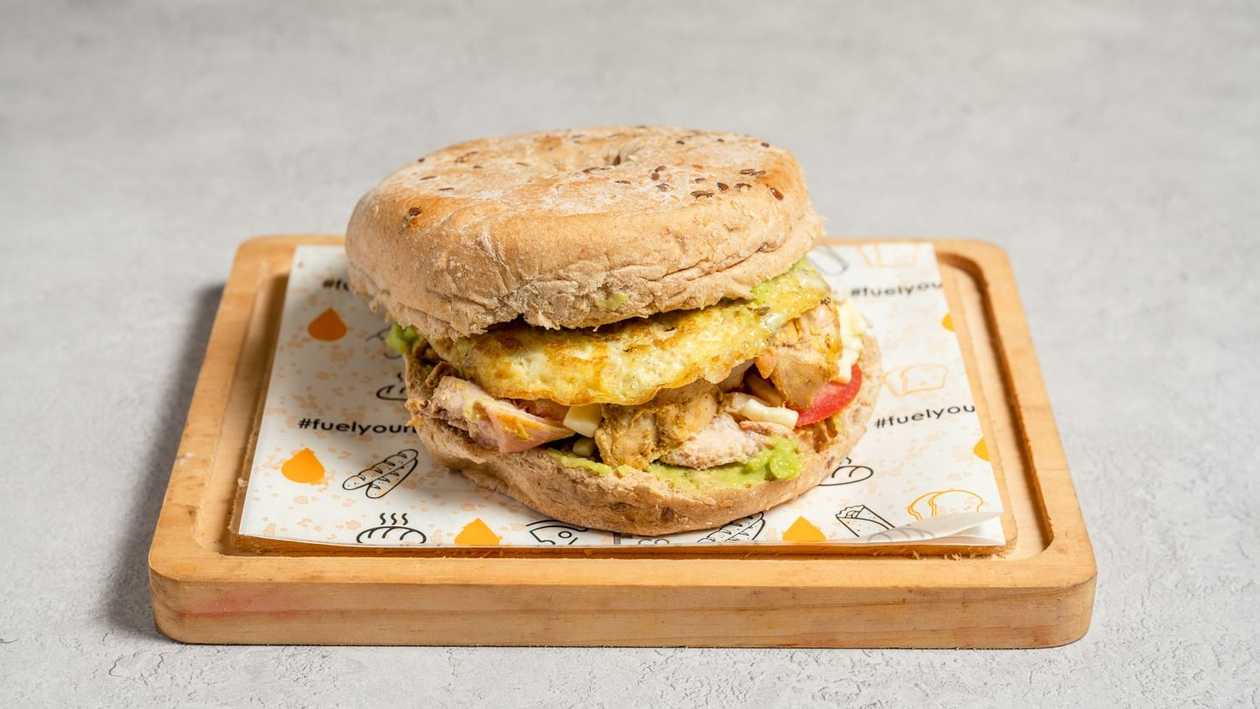 Protein Chicken Ftira