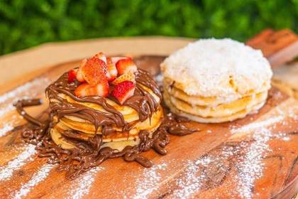 Strawberry Jam Pancake