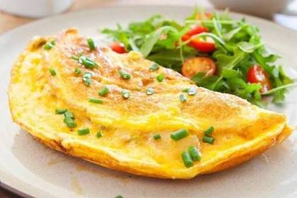 Cheese and Ham Omelet