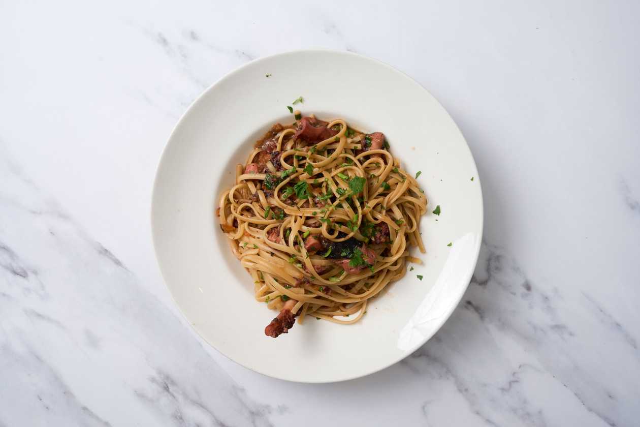 Linguine Octopus