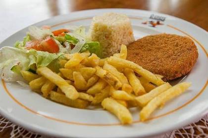Menu Hambúrguer Vegetariana