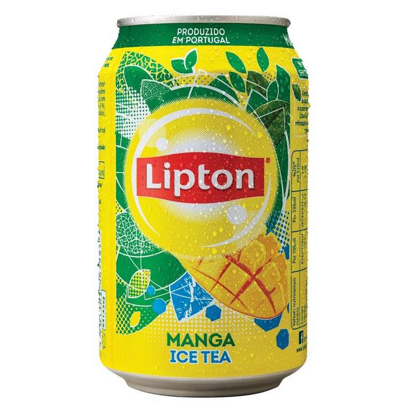 LIPTON Ice Tea Pêssego Lata 330 ml