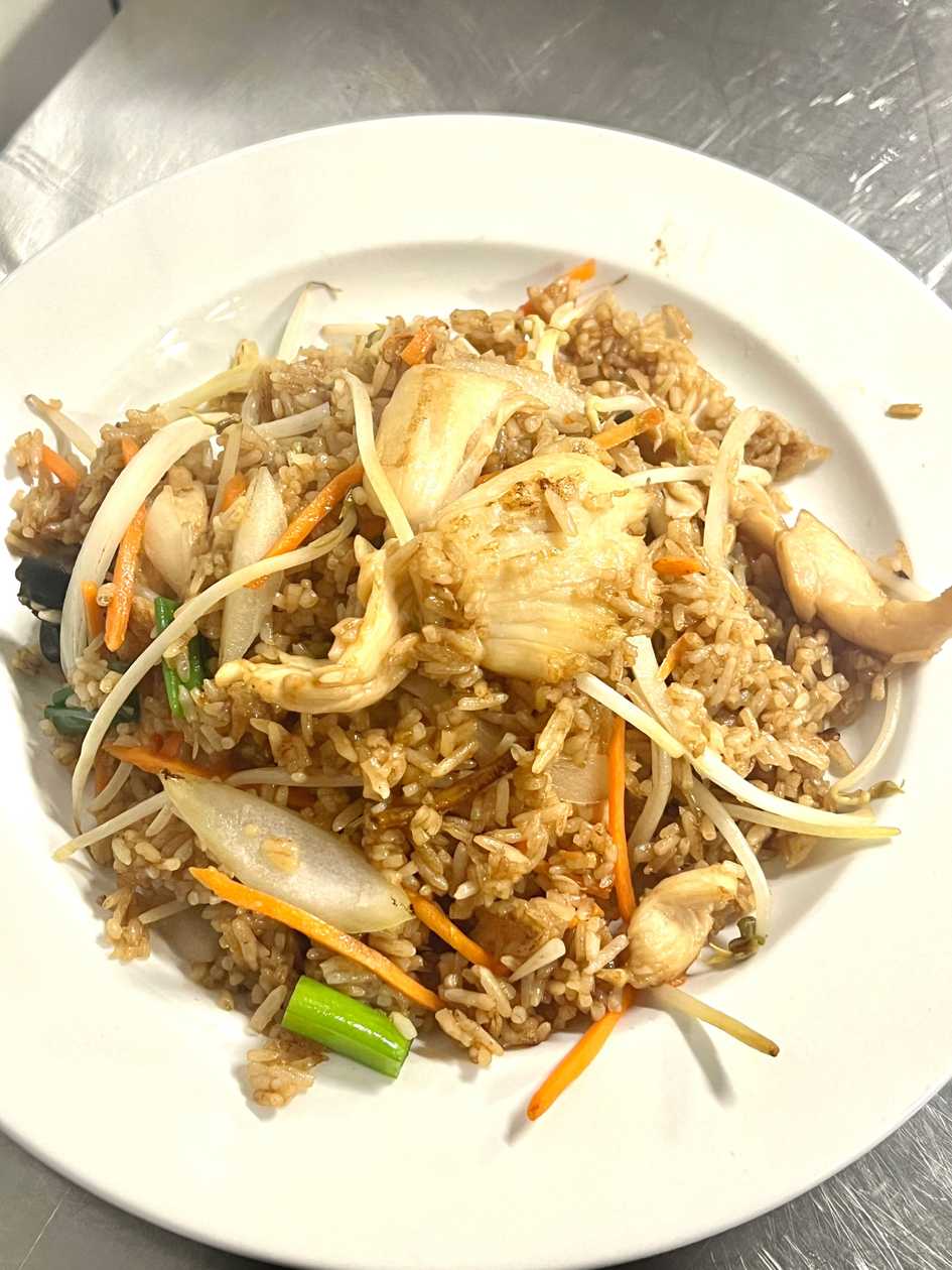 Fried rice with chicken