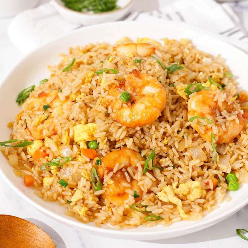 Prawn fried rice