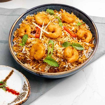 Prawns Biryani