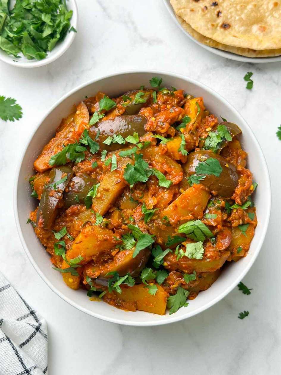 Aloo Bengan Masala