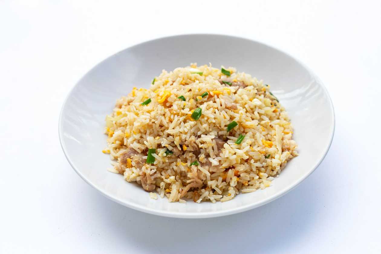 Fried or Jollof Rice with Beef Sauce
