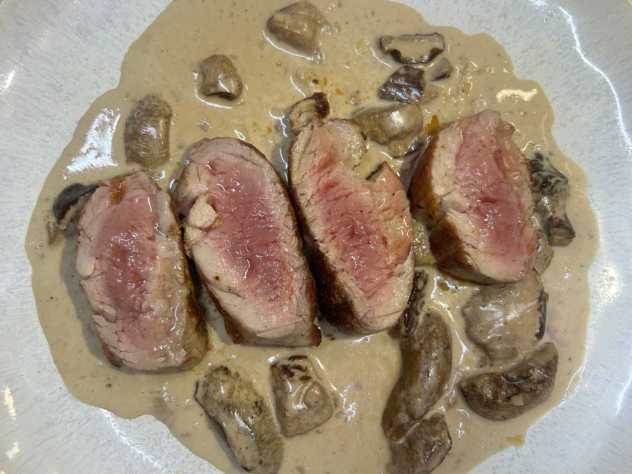 Filetto di maile con porcini