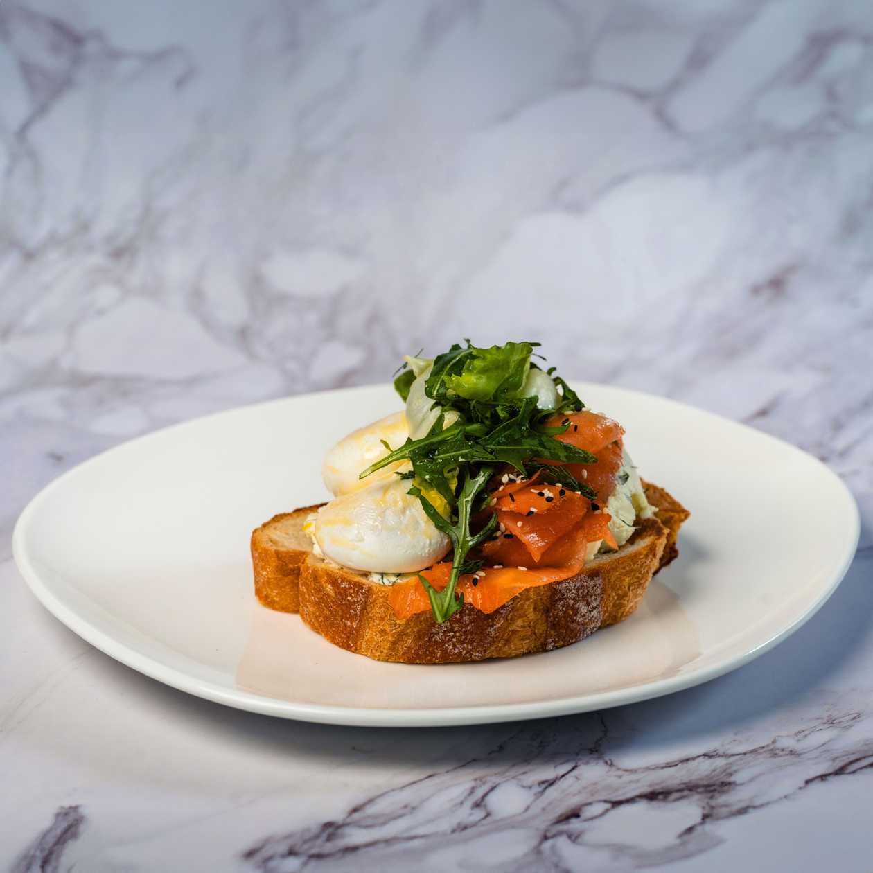 Smoked Salmon and Egg