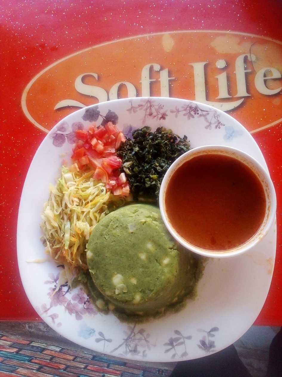 Mukimo with Greens