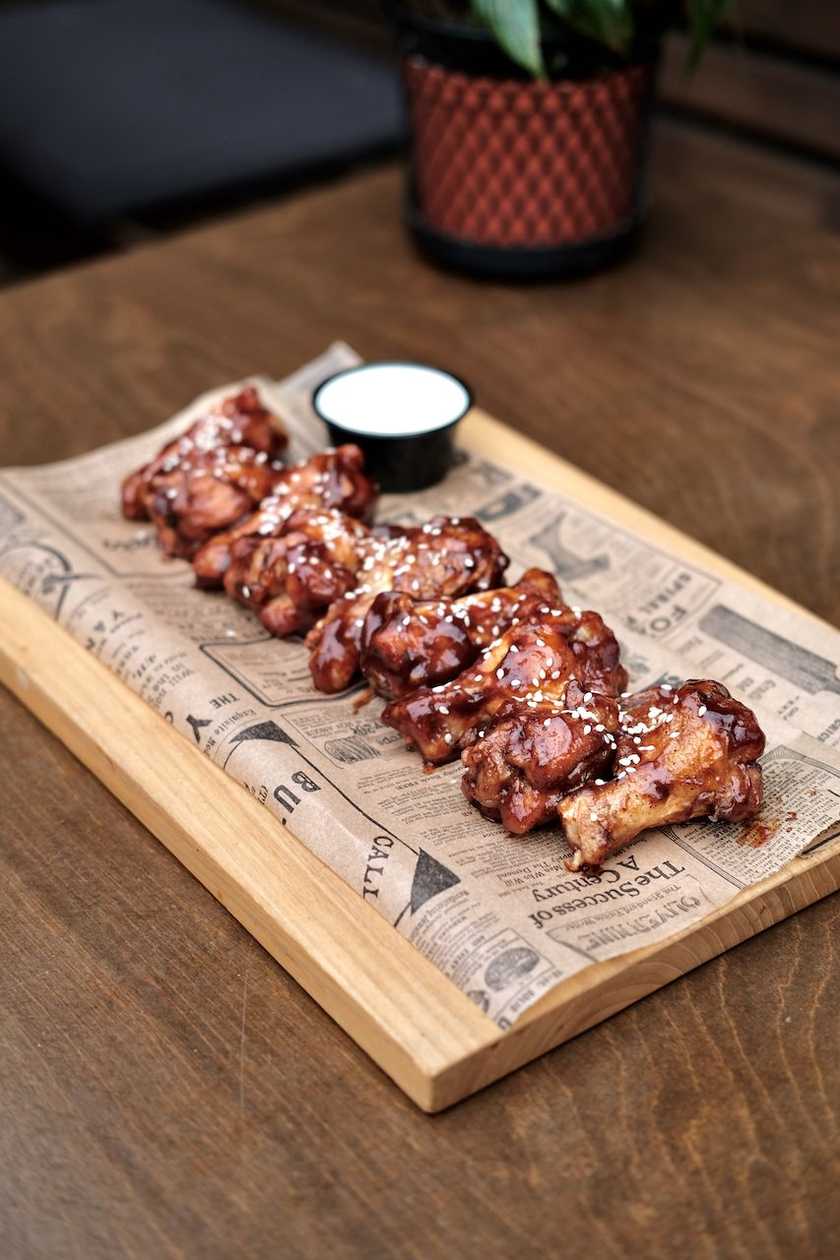 Thai-Mango Chicken Wings