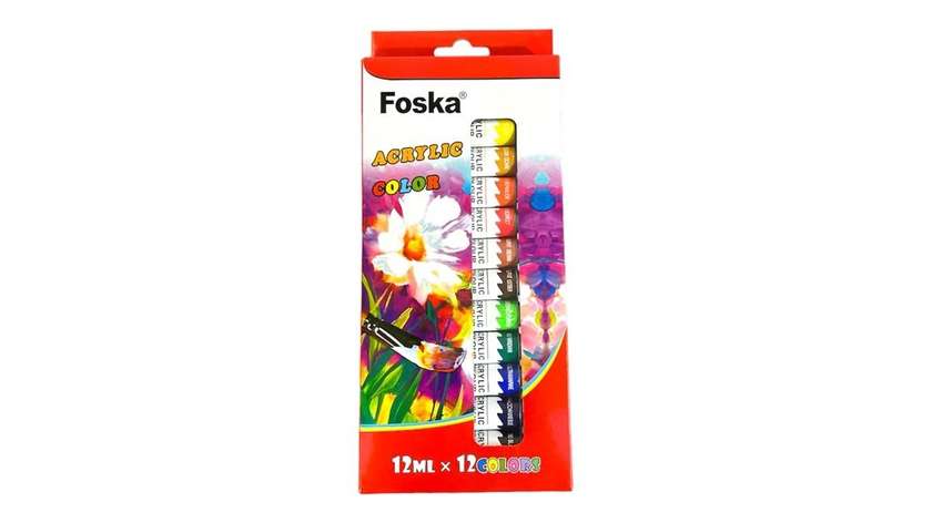Acrylic paint 12 colors