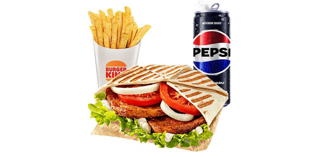 Podwójny Halloumi Pocket Zestaw