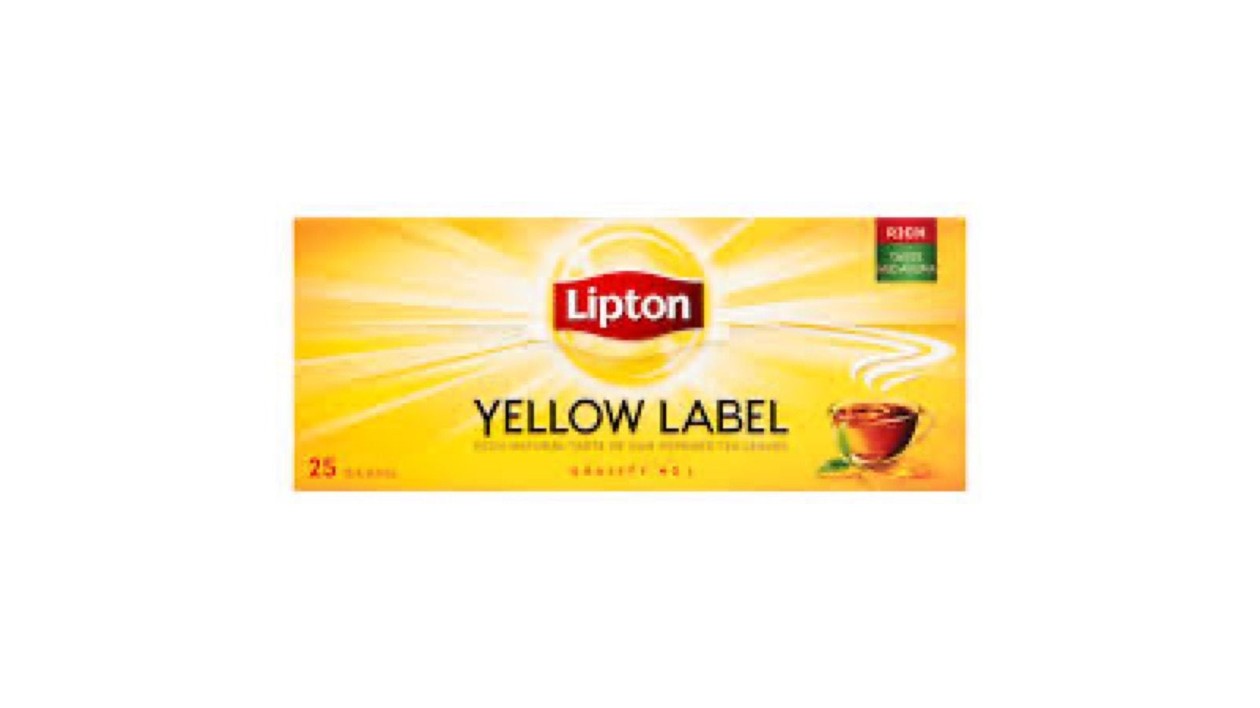 Lipton, Yellow Label, 25 pcs