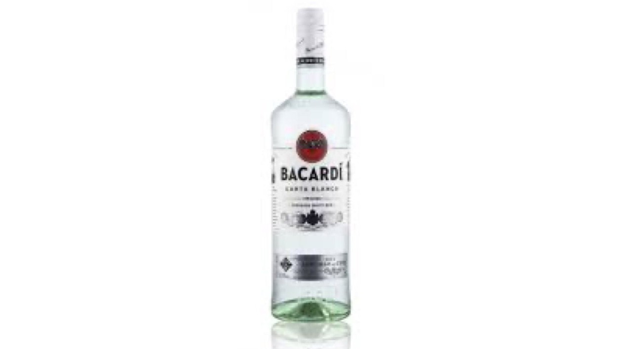Bacardi Carta Blanca 37.5%, 0,5 l