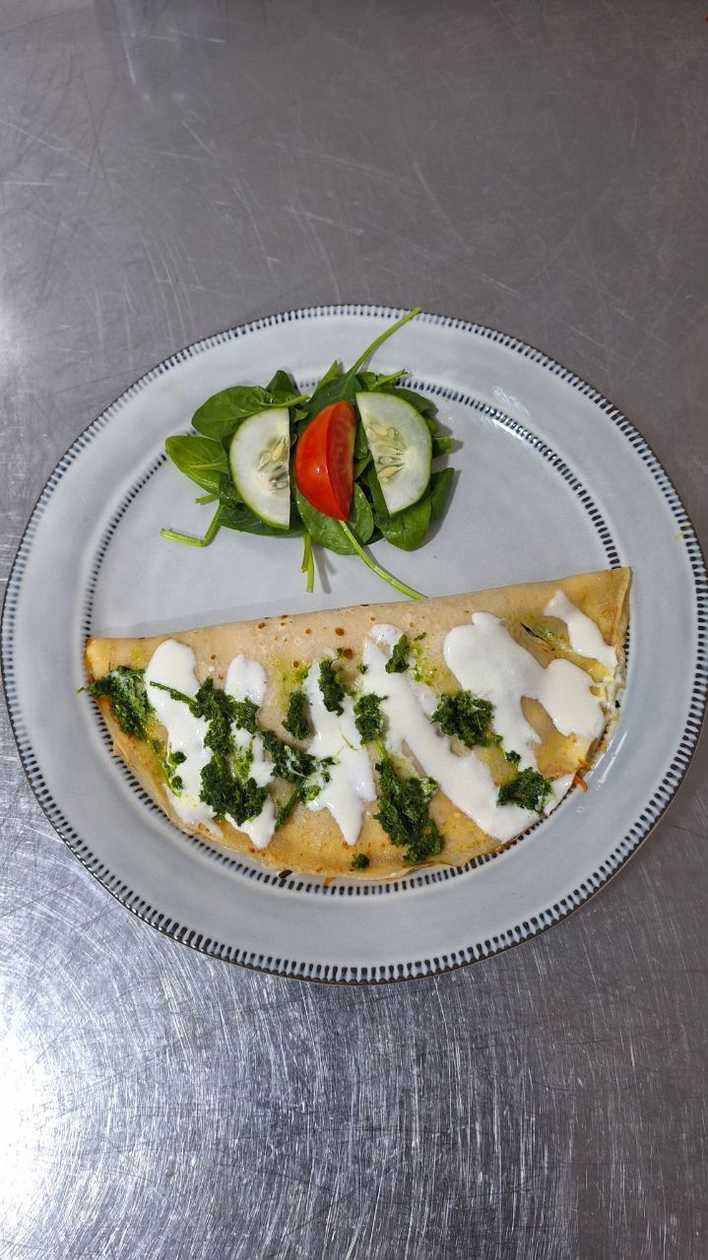 Salmon Savory Crepe