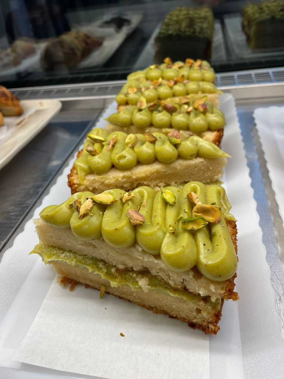 Slice Cake Pistacio