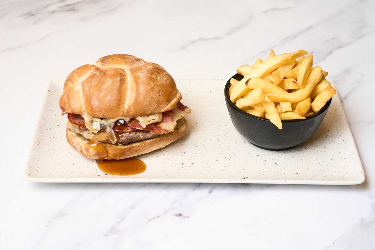 Maple Black Pepper Bacon, & Peanut Butter Angus