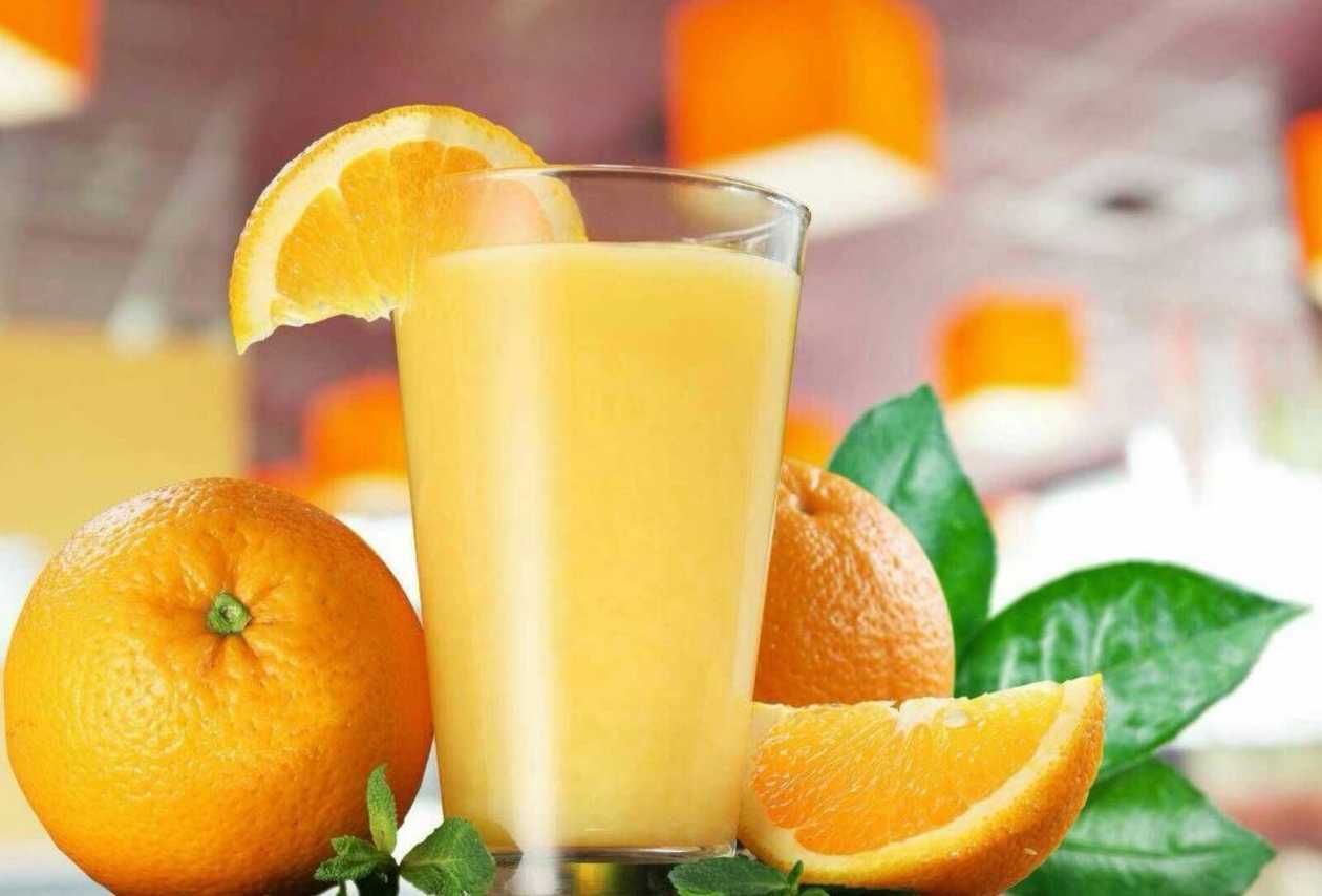 Fresh orange juice